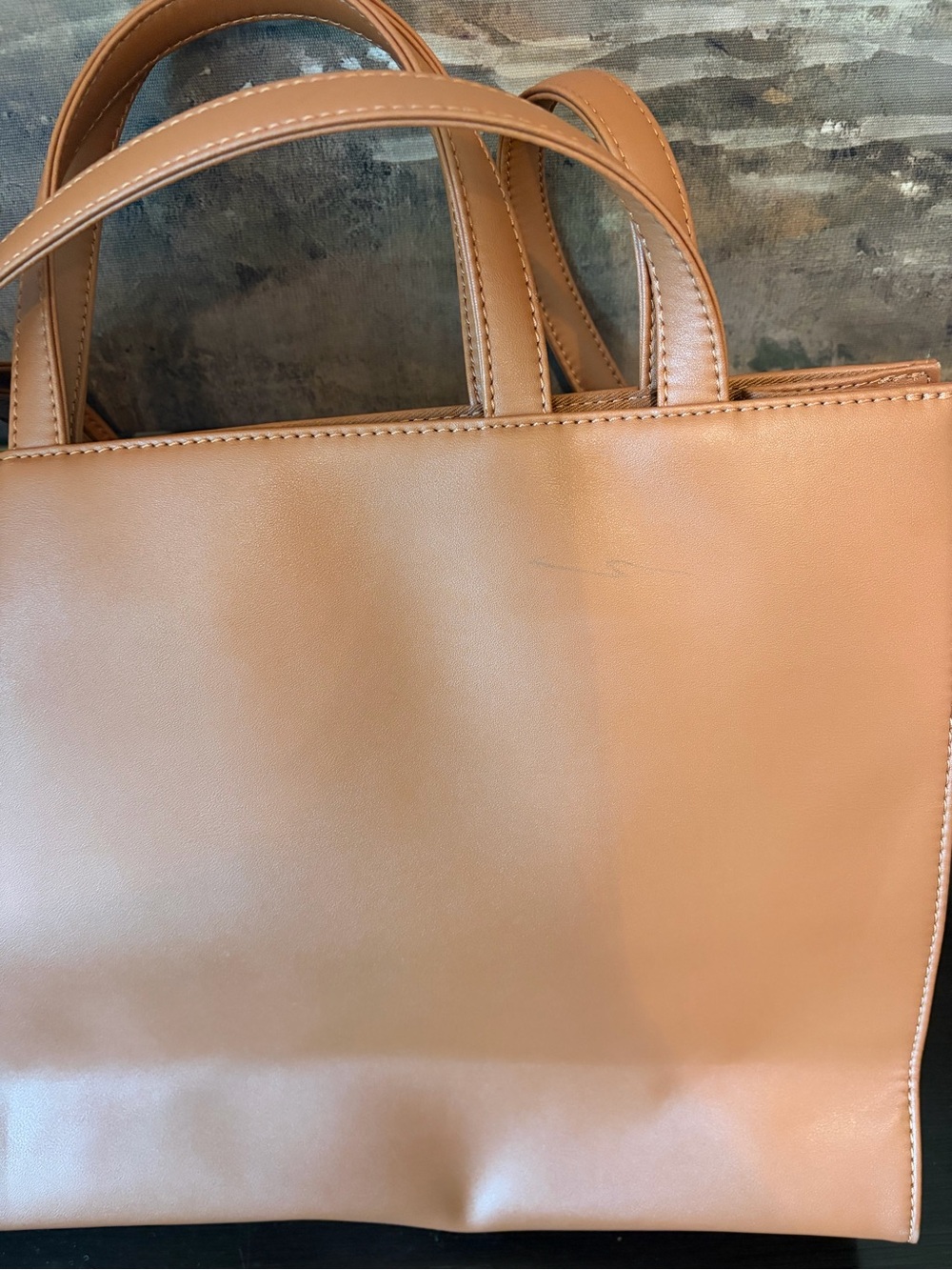 Telfar Medium Shopping Bag Tote - Tan - Picture 5 of 11